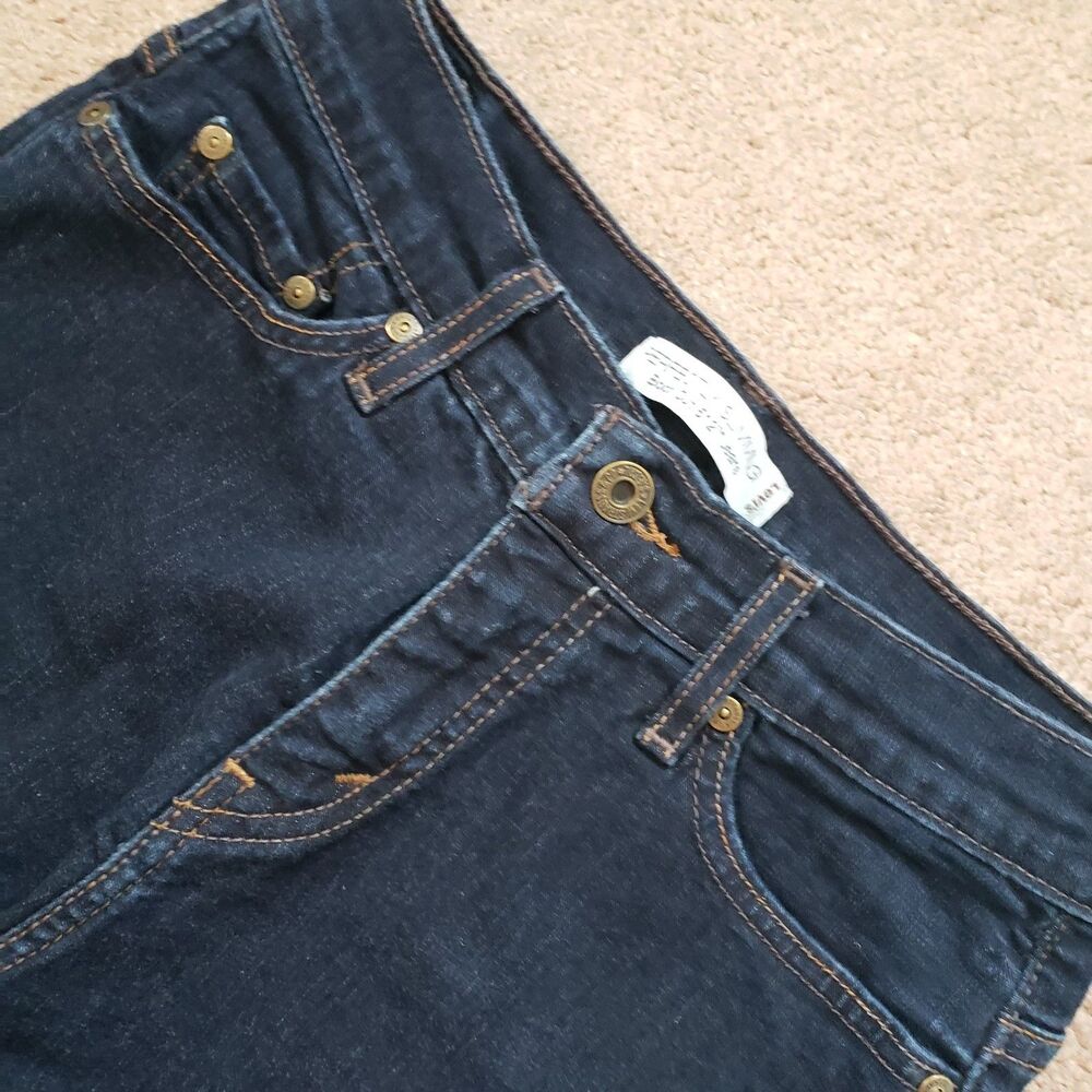 Vintage Y2k Levi's 512 Perfectly Slimming Boot Cut Jeans Dark Wash Size 6 S - Picture 3 of 11